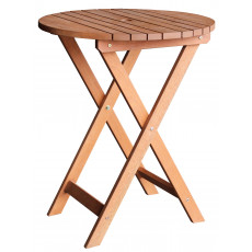 FLORIDA-R τραπέζι κήπου ξύλινο ΜΕΛΙ, Φ60xH75